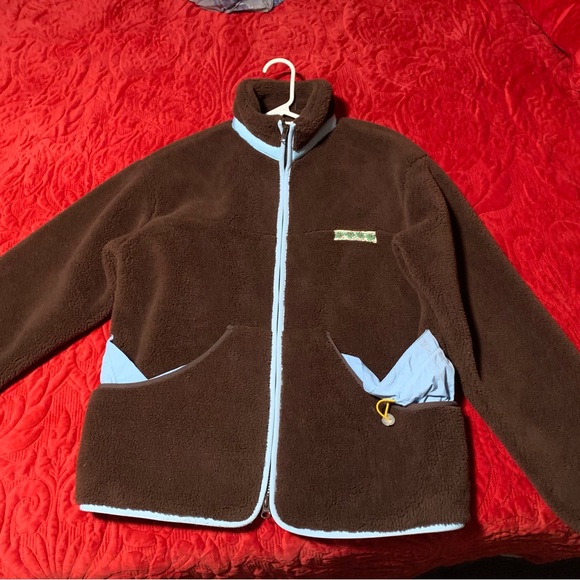 SUNDAE SCHOOL - BOJAGI POCKET FLEECE ZIP-UP - MEDIUM - Picture 3 of 5